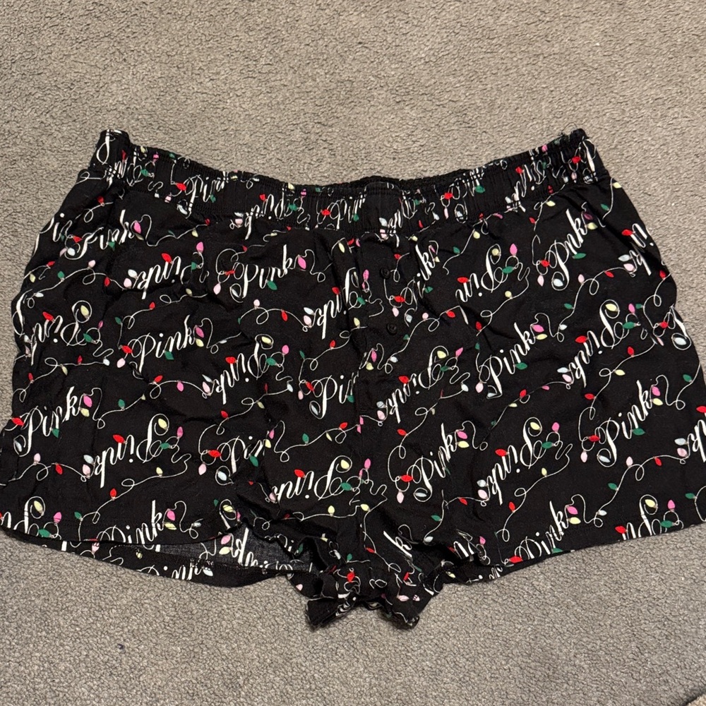 NWOT Women's Black Sleep Shorts